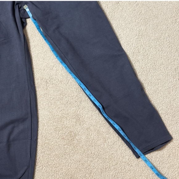 NWT PACT Maternity Pants Organic Cotton Storm Fold Over Waist Pants Size Small - Picture 8 of 11